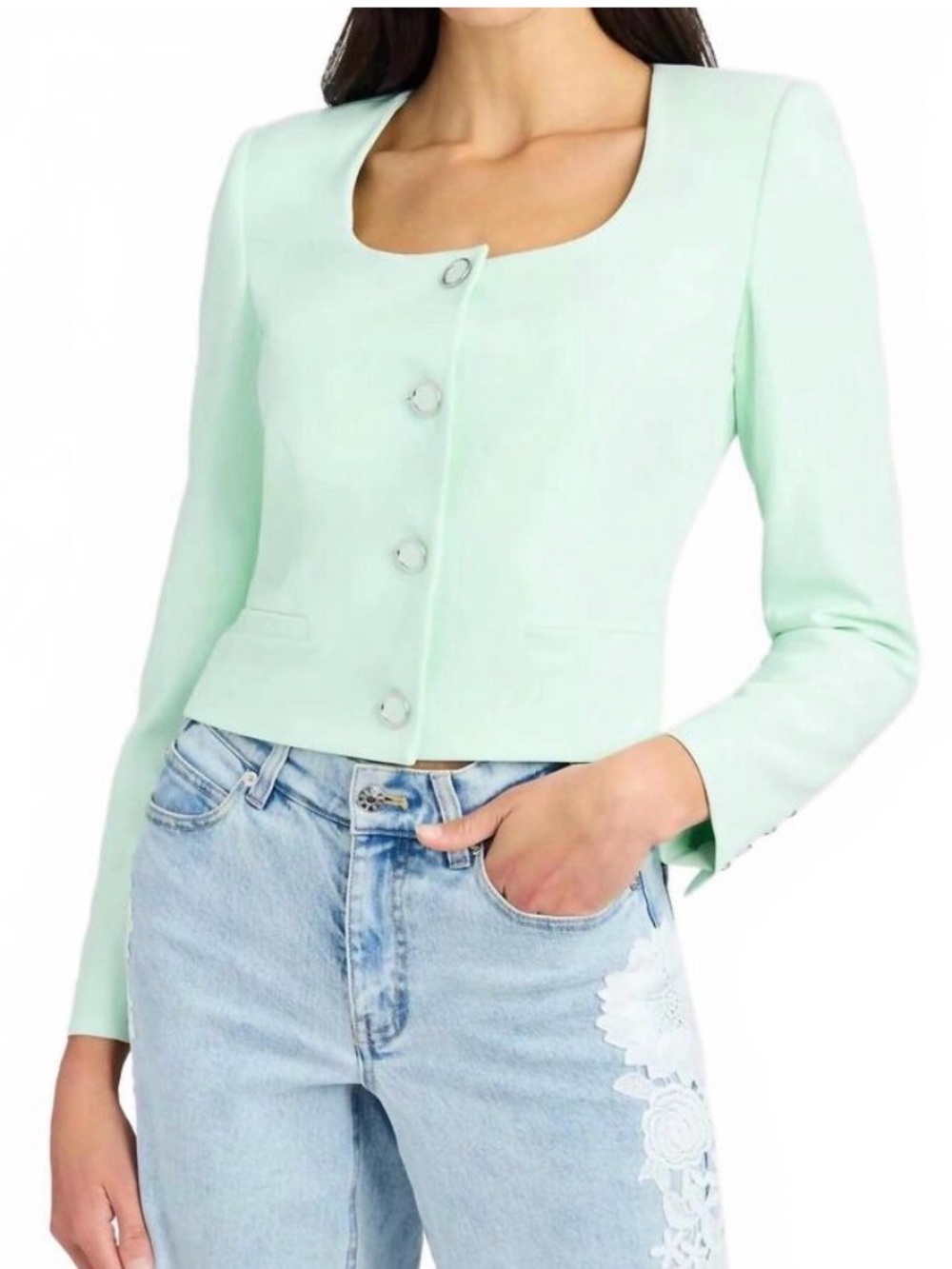 Generation Love Green Tailored Blazer